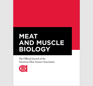 Meat and Muscle Biology